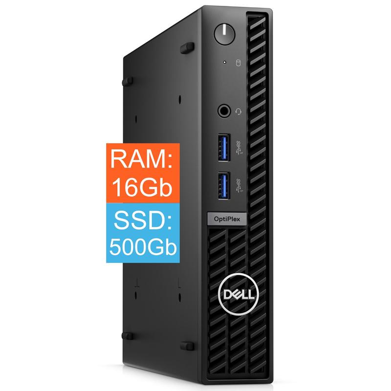 DELL ミニPC/ Core i5-8500T/16GB/SSD500GB Mini PC Dell Core i5 13 Geração DDR4 16Gb SSD 500Gb - Mini